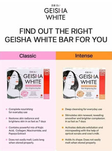 Geisha White Scar and Blemish - Skin Brightening Bar “INTENSE” (Orange)