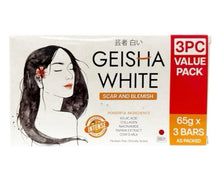 Geisha White Scar and Blemish - Skin Brightening Bar “INTENSE” (Orange)