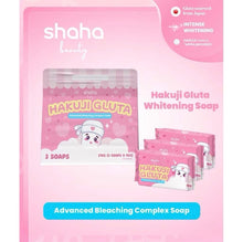 Shaha Beauty- Hakuji Gluta Advanced Bleaching Complex Soap (70g x 3 soaps)