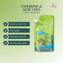 A Bonne Whitening Silky Salt Scrub Tamarind & Aloe Vera (Thailand) - 350g