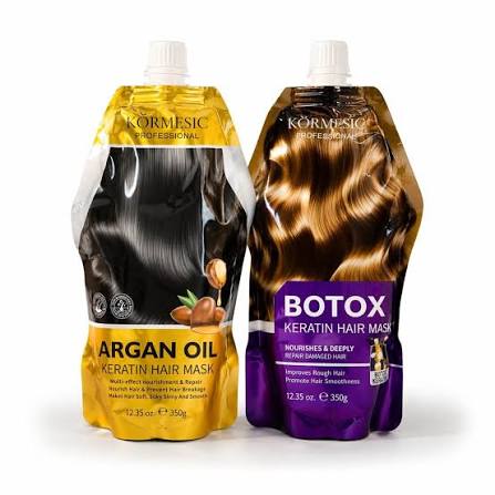Kormesic Professional Keratin Hair Mask (Argan Oil & Botox Keratin Hair Mask ) 350g