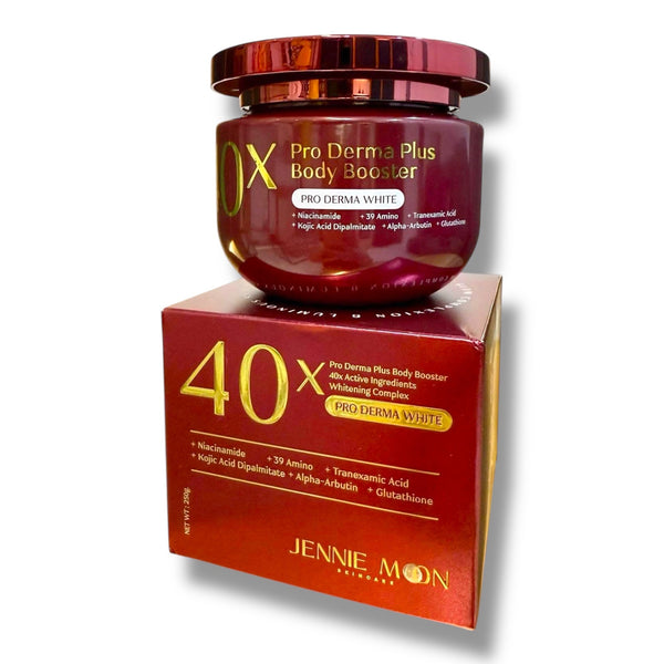 Jennie Moon 40X Pro Derma Plus Body Booster 40X Active Ingredients Whitening Complex- Pro Derma White 250g
