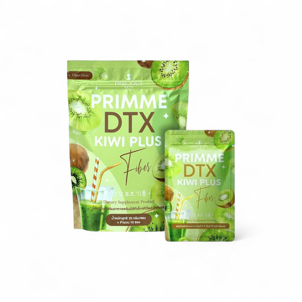 Precious Skin Primme DTX Kiwi Plus Fiber 20g x10 Sachets