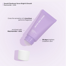 Grace and Glow -Black Opium BRIGHT AND SMOOTH Deodorant Roll On Serum 50 ML (PURPLE)