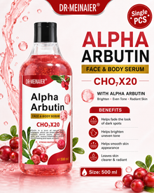 DR MEINAIER Alpha Arbutin Face & Body Serum CHO-X20 (500 mL)