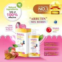 Precious Skin Snail Gold Arbutin Mixed Berry Body Lotion 500ml