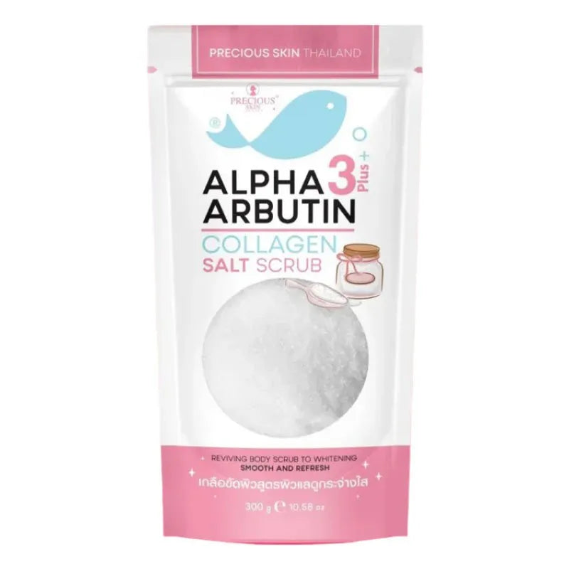 Alpha 3Plus Arbutin Collagen Salt Scrub