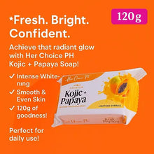 Her Choice Ph Premium Kojic Papaya Intense Whitening Soap (120g)