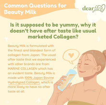 Dear Face- Beauty Milk Premium Japanese Collagen Drink MELON (18g x 10 sachets)