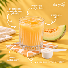 Dear Face- Beauty Milk Premium Japanese Collagen Drink MELON (18g x 10 sachets)