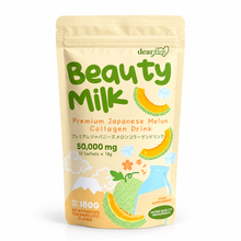 Dear Face- Beauty Milk Premium Japanese Collagen Drink MELON (18g x 10 sachets)