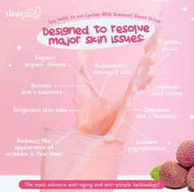 Dear Face- Beauty Milk Premium Japanese Lychee Swiss Stemcell Drink (18g x 10 sachets)