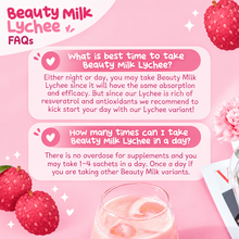 Dear Face- Beauty Milk Premium Japanese Lychee Swiss Stemcell Drink (18g x 10 sachets)