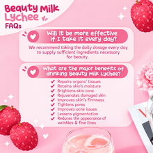 Dear Face- Beauty Milk Premium Japanese Lychee Swiss Stemcell Drink (18g x 10 sachets)