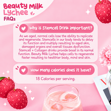 Dear Face- Beauty Milk Premium Japanese Lychee Swiss Stemcell Drink (18g x 10 sachets)