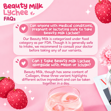 Dear Face- Beauty Milk Premium Japanese Lychee Swiss Stemcell Drink (18g x 10 sachets)