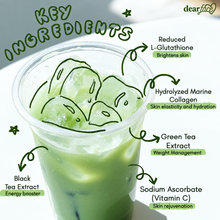 Dear Face- Beauty Milk Premium Japanese Matcha Latte (20g x 10 sachets)