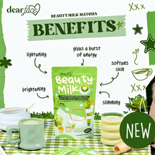 Dear Face- Beauty Milk Premium Japanese Matcha Latte (20g x 10 sachets)