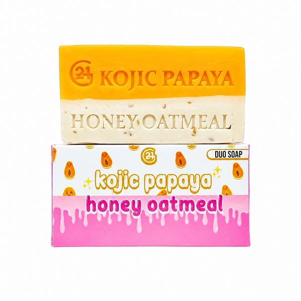 G21 Kojic Papaya Honey Oatmeal Soap - Duo Soap