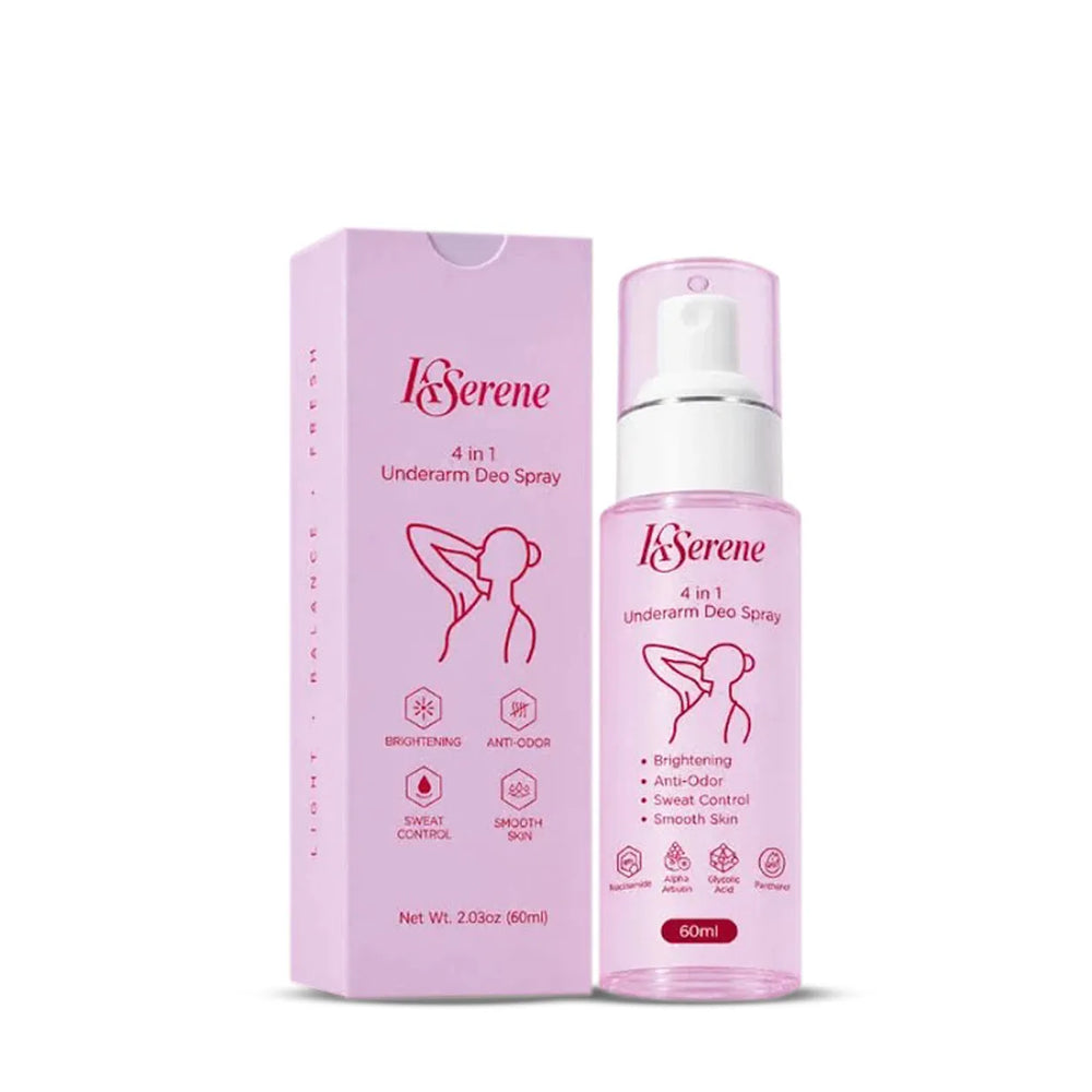 Kserene- 4-in-1 Underarm Deo Spray (60ml)