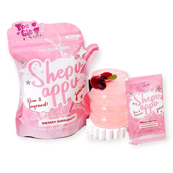 You Glow Babe -SHEPU APPU NEW AND IMPROVED JUICE 150g (new formula with probiotic and prebiotic)