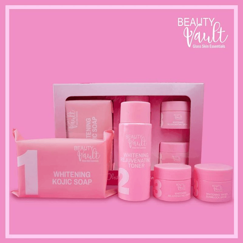 BEAUTY VAULT MAINTENANCE SET-(Pink)
