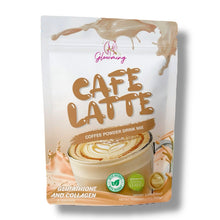 Glowming CAFE LATTE -Coffee Powder Drink Mix- 10 sachet x 20g