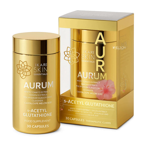 Hikari Skin Essentials AURUM S-Acetyl Glutathione- 30 Capsules